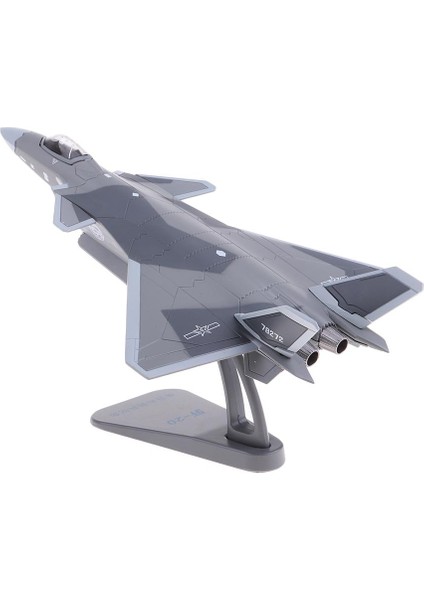 1/100 J20 Havacılık Modeli Uçak Uçak Savaşçısı Diecast Uçak Oyuncakları Hediyesi(Yurt Dışından)