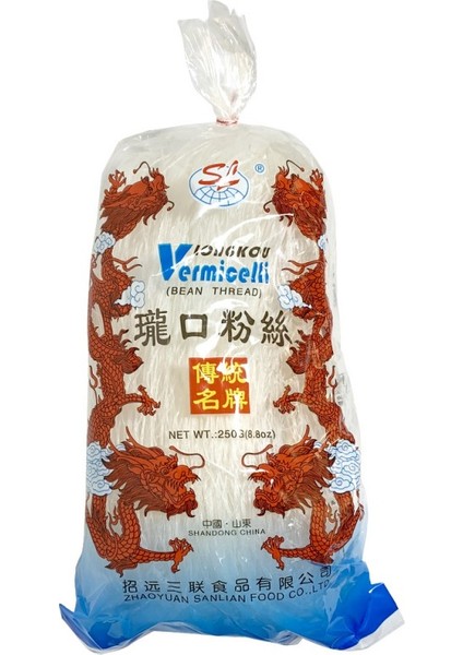 Zhaoyuan Longkou Longkou Maş Fasulyesi Eriştesi 250 gr