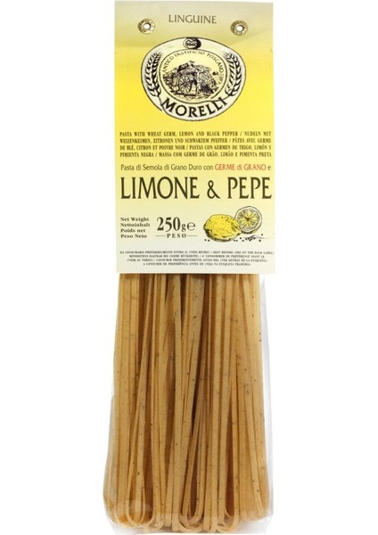 Linguine Limon Karabiber Rüşeym Morelli 250 gr