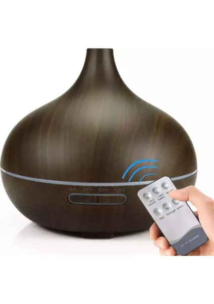 Ultrasonik Aroma Nemlendirici Hava Difüzör Kokulu Uçucu Yağ Difüzör 550 ml Kumandalı Buhar Makinesi fiyatları