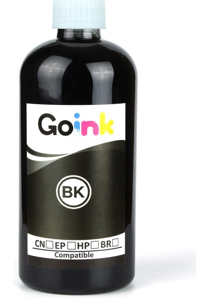 Goink® Muadil Epson L6460 112 Ecotank Pigment Mürekkep 4 Renk 500 ml