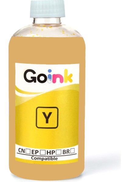 Goink® Muadil Epson L6460 112 Ecotank Pigment Mürekkep 4 Renk 500 ml