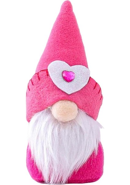 Strade Store Sevgililer Günü Noel Santa Gnomes Peluş Tomte Doll Ev Hediye Kırmızı (Yurt Dışından)