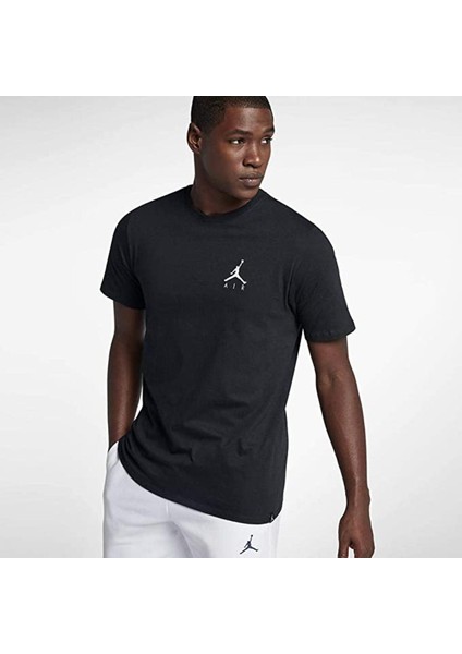 Jordan Jumpman Short Sleeve Siyah Erkek Tişört