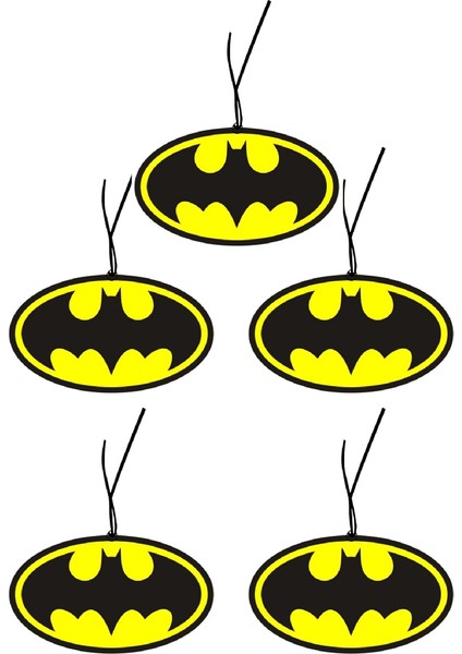 Jethızında 5'li Set Özel Tasarım Batman Oto Kokusu