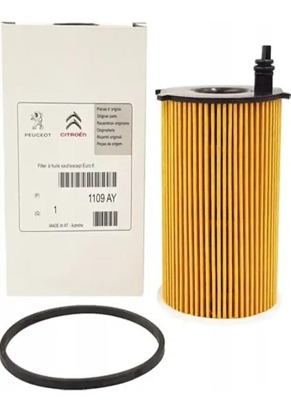 Yağ Filtresi Peugeot-Citroen-Ford 1,4 - 1,6 Dizel 1109AY-ORJ