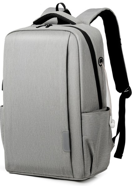 15.6 İnç Bilgisayar İçin Uygun Notebook Çantası - Gri (Yurt Dışından)