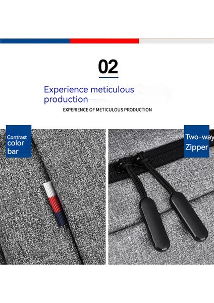 15.6 İnç Bilgisayar İçin Uygun Notebook Çantası - Gri (Yurt Dışından) fırsatları