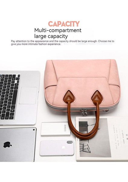 14 İnç Bilgisayar İçin Uygun Notebook Çantası - Pembe (Yurt Dışından) modelleri