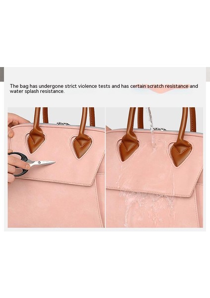 14 İnç Bilgisayar İçin Uygun Notebook Çantası - Pembe (Yurt Dışından) fırsatları