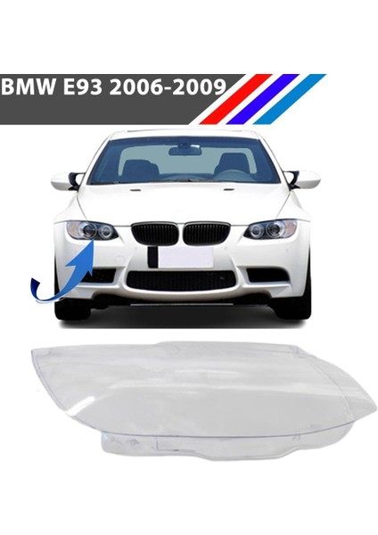 Bmw E93 Ön Sağ Far Camı 2006 - 2009 63117182508 fiyatları