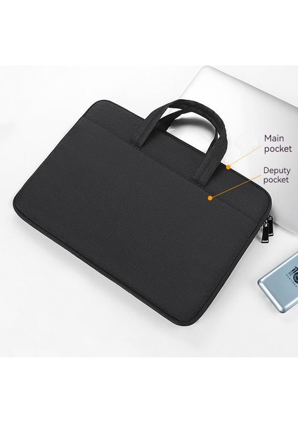 5.6 İnç Astar 13.3 İnç Bilgisayar İçin Uygun Notebook Çantası - Siyah (Yurt Dışından) fiyatları