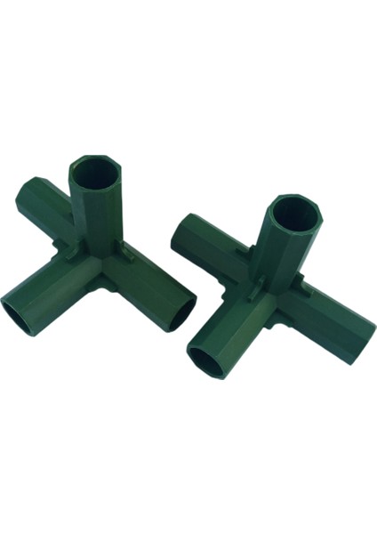 2pcs 16MM Pvc Bina Bağlantıları Sera Çerçeve Mobilya Konektörleri 4l (Yurt Dışından)