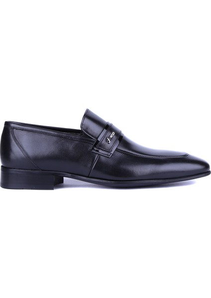 - Siyah Hakiki Deri Erkek Klasik Ayakkabı 9006 - 6950