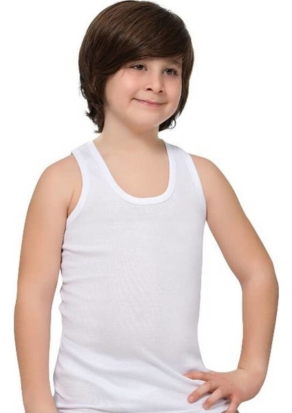 Erkek Çocuk 3 Lü Paket 36 Pamuklu Penye Atlet