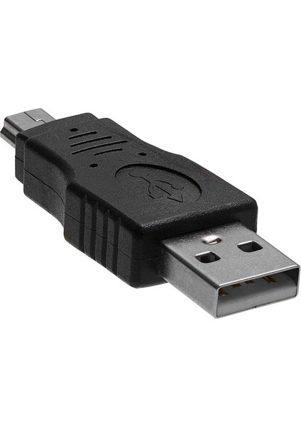 5 Pin USB Erkek To USB Erkek - Mini USB Çevirici