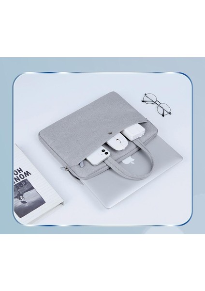 Notebook Çantası - Açık Gri (Yurt Dışından)