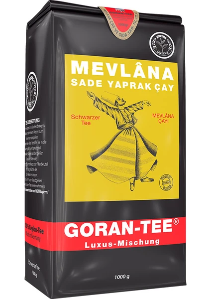 Goran Tee Mevlana Sade Yaprak Çay Luxus Mischung