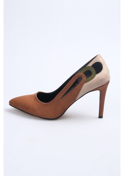 Taba Süet Stiletto