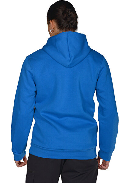 Bergamo - Erkek Saks Pamuklu Spor Sweatshirt - DDBER1030016