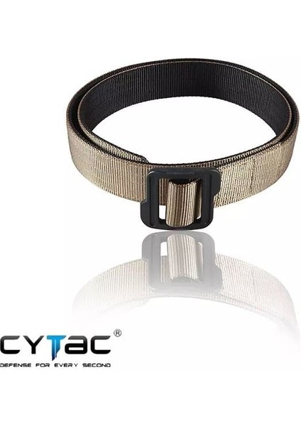 Dee Hunter Cytac Tactical Çift Katmanlı 1.5'' Kemer Tan Xl