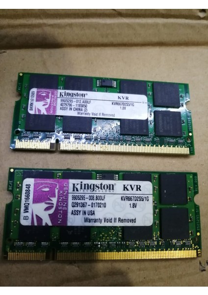 Ddr2 1gb+1gb=2gb Notebook Ram (Çıkma)