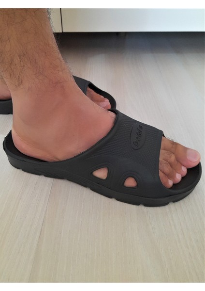 Plastik Banyo Tuvalet Terliği Siyah MZ145 fiyatları