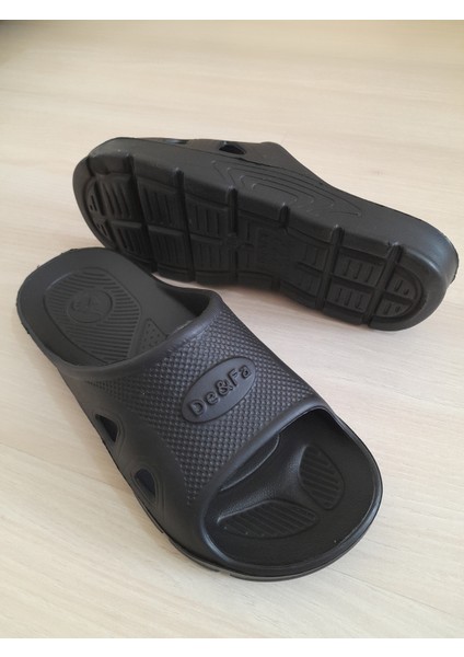 Plastik Banyo Tuvalet Terliği Siyah MZ145 fırsatları