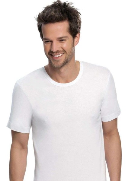 704 Erkek Bisiklet Yaka Fanila