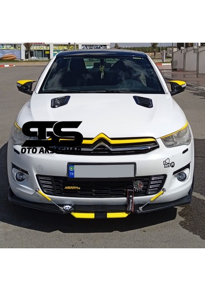 Citroen C-Elysee Uyumlu Piano Black Kaput Üstü Havalandırma Izgarası fiyatları