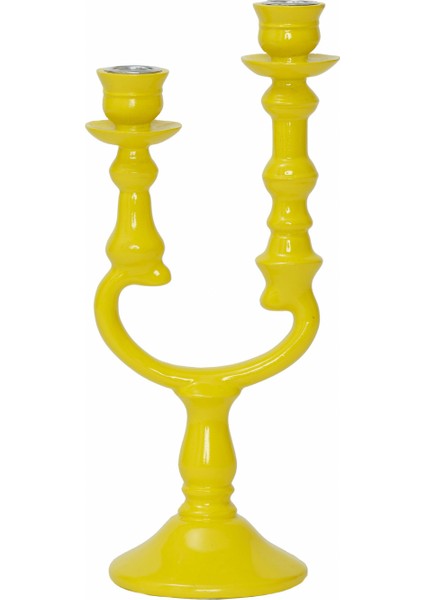 Pop-Art 2'li Sarı Şamdan fiyatları