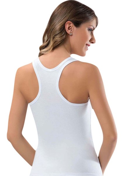 Bayan Elestan Spor Rambo Atlet Beyaz 3Lü