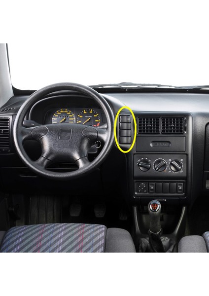 Seat Ibiza 1993-1999 Ön Konsol Torpido Teyp Çerçevesi Kör Kapak 6K0957087A modelleri