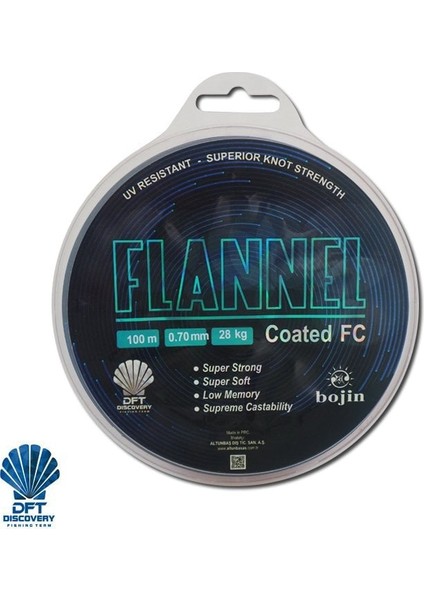 Bojın Flannel FLUOROCARBON100 M 0.70 mm Misina