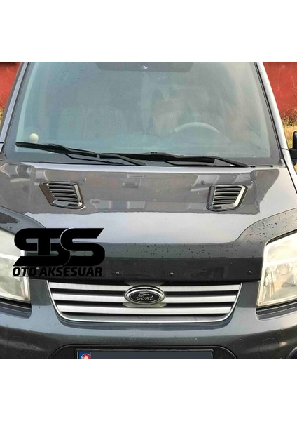 Ford Tourneo Connect Uyumlu Piano Black Kaput Üstü Havalandırma Izgarası