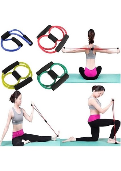 Pilates Direnç Lastiği Esneklik ve Güç Artışı İçin indirimleri
