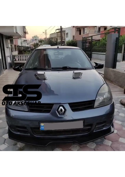 Renault Clio 2 Uyumlu Piano Black Kaput Üstü Havalandırma Izgarası fiyatları