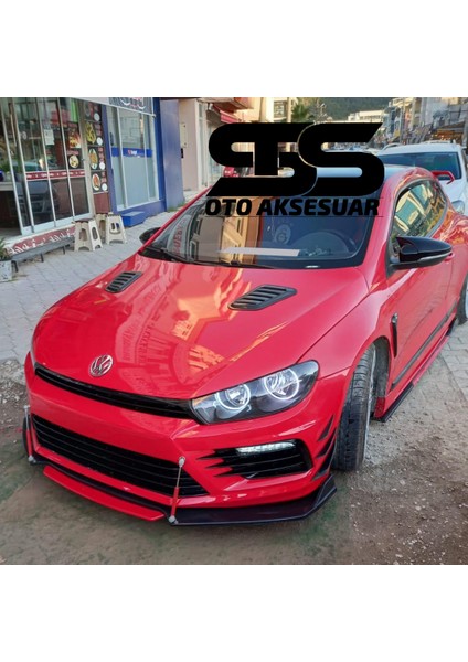 Volkswagen Scirocco Uyumlu Piano Black Kaput Üstü Havalandırma Izgarası modelleri
