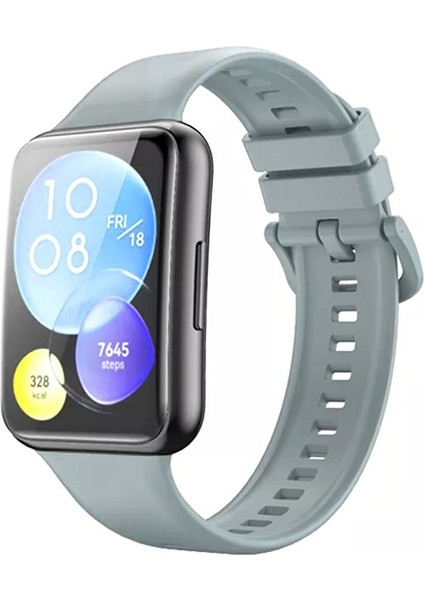 Huawei Watch Fit 2 Akıllı Saat Uyumlu Spor Jel Silikon Kordon Kayış modelleri