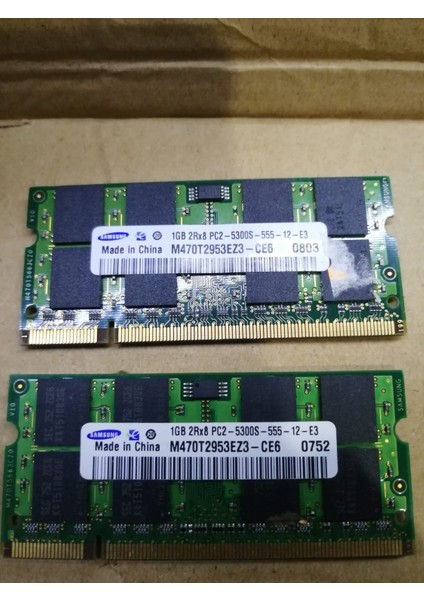 Ddr2 1gb+1gb=2gb Notebook Ram (Çıkma)