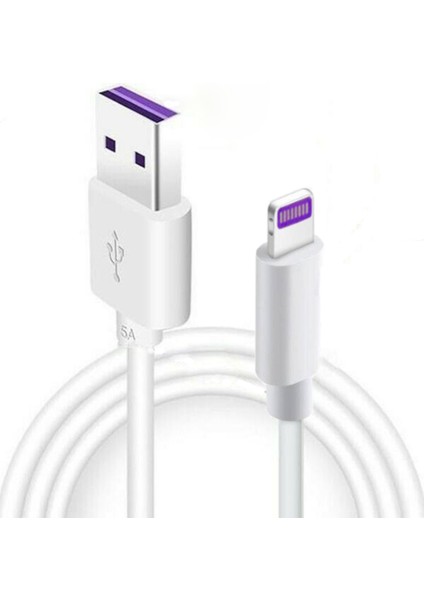 Apple iPhone 5 Amper Süper Flash Şarj ve Date Kablosu 1 Metre