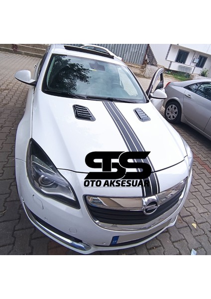 Opel Insignia Uyumlu Piano Black Kaput Üstü Havalandırma Izgarası