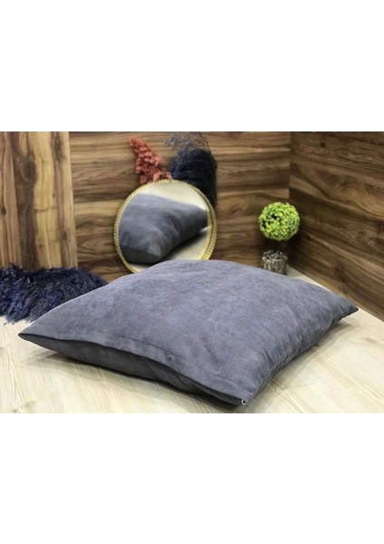 Çok Kullanışlı Kadife Yer Minderi Puf Kılıfı 60X60 Minder fiyatları