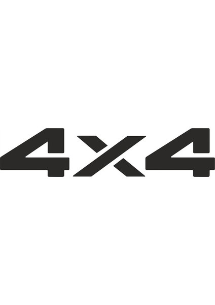 4 x 4 Off Road Araba Sticker Etiket Yapıştırma 30 cm 2 Adet fiyatları