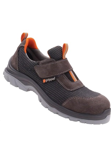 İş Ayakkabısı - Yukon GPR-172 S1 Dark Gray Velcro