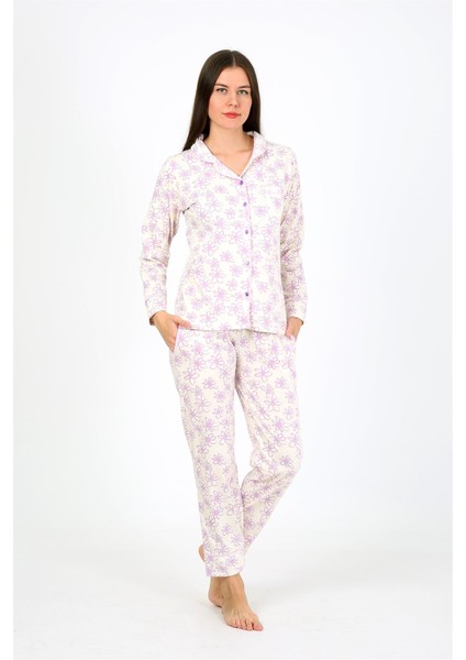 Kadın Penye Uzun Kol Pijama Takım 2776 fiyatları