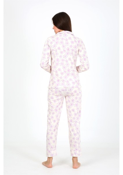 Kadın Penye Uzun Kol Pijama Takım 2776 fırsatları