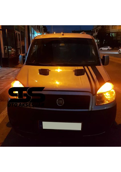 Fiat Doblo Uyumlu Piano Black Kaput Üstü Havalandırma Izgarası fiyatları