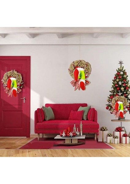 Grinch Bacaklar Noel Çelenk (Yurt Dışından) modelleri