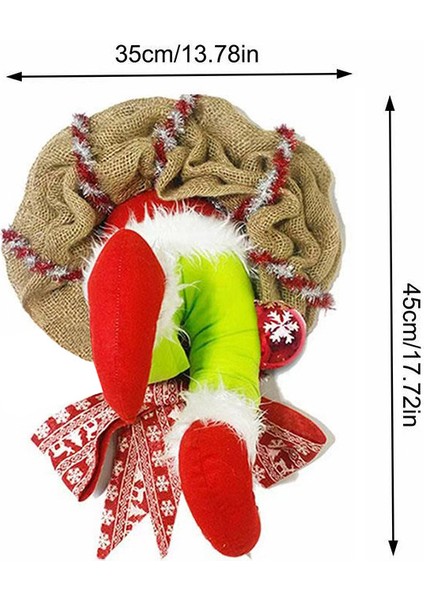 Grinch Bacaklar Noel Çelenk (Yurt Dışından) indirimleri